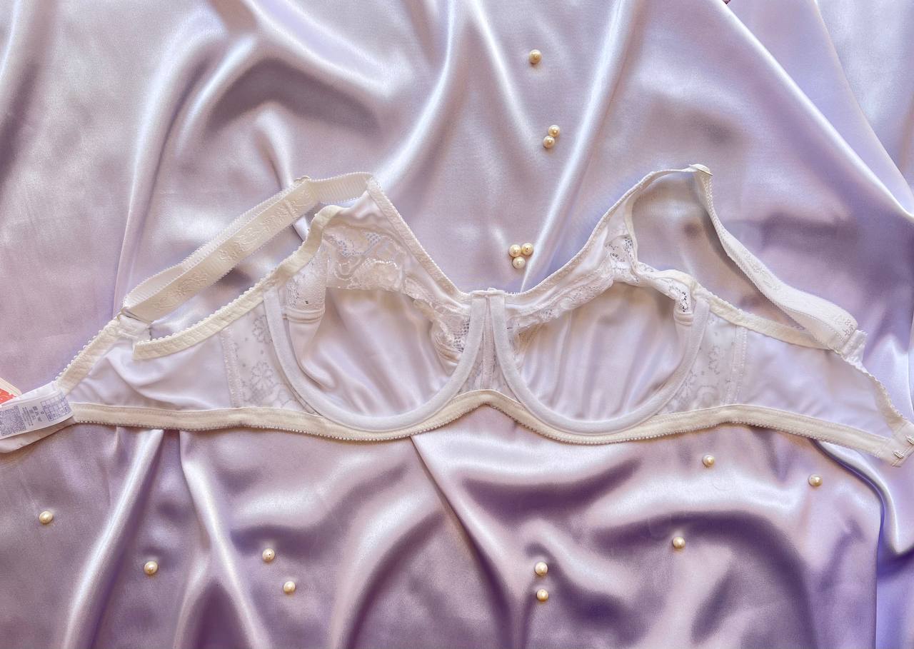 سوتین بدون لایه کاپ D برند ژاسمن مدل Artmis سفید