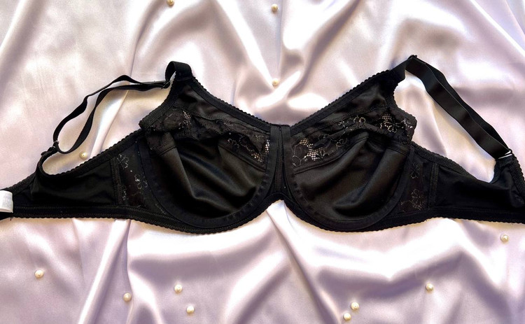 سوتین بدون لایه کاپ D برند ژاسمن مدل Artmis مشکی