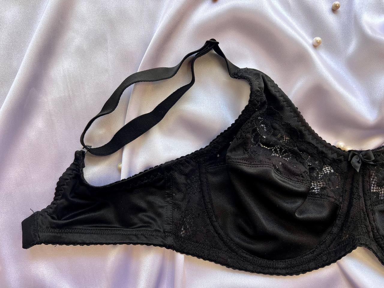 سوتین بدون لایه کاپ D برند ژاسمن مدل Artmis مشکی