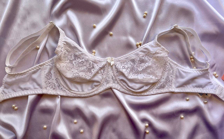 سوتین بدون لایه کاپ D برند ژاسمن مدل Artmis سفید