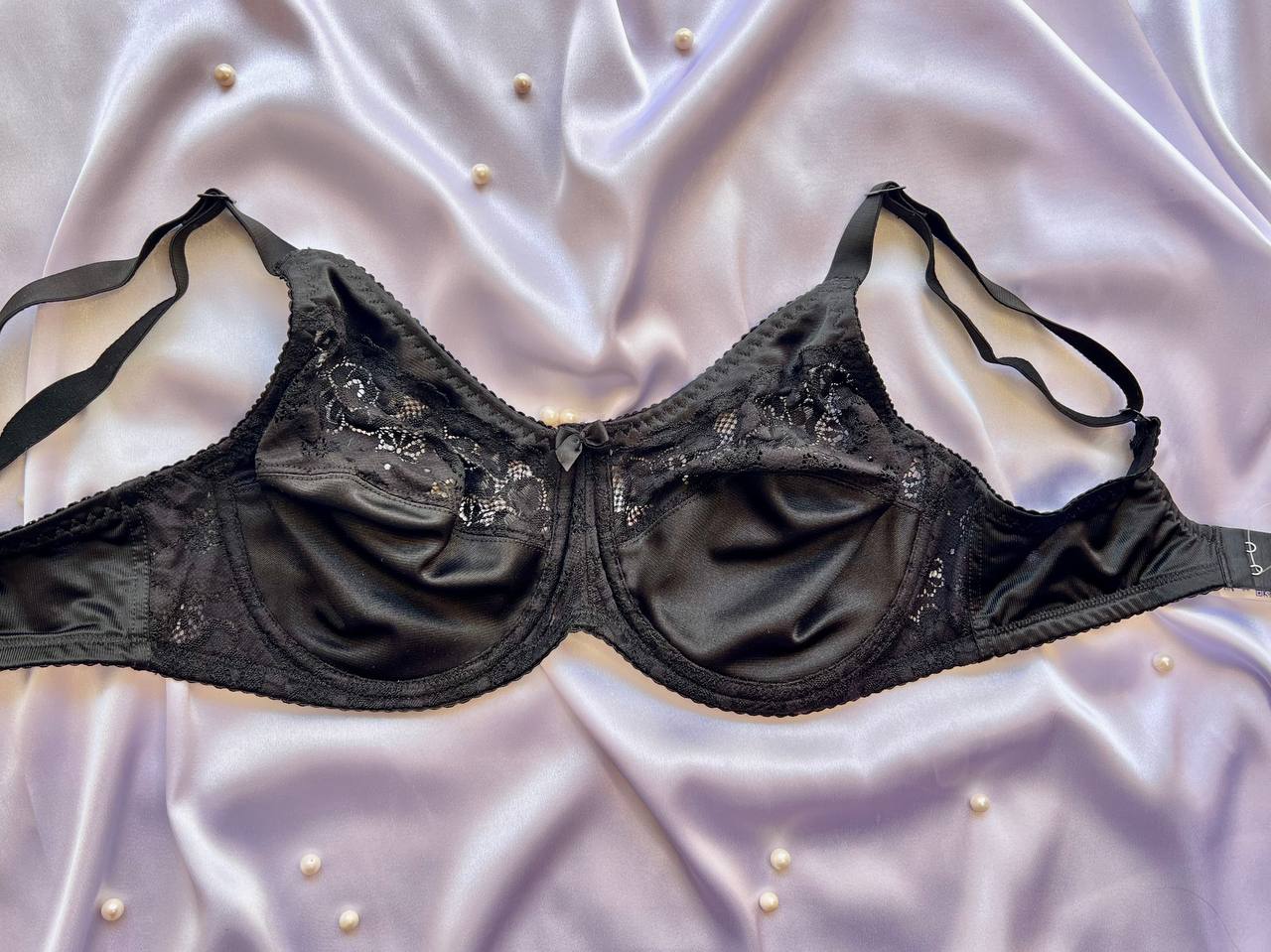 سوتین بدون لایه کاپ D برند ژاسمن مدل Artmis مشکی