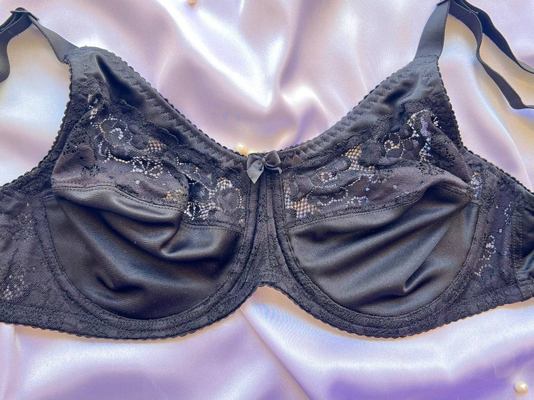 سوتین بدون لایه کاپ D برند ژاسمن مدل Artmis مشکی