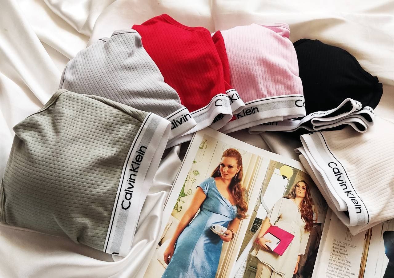 نیم تنه و شورت کبریتی زنانه کالوین کلاین EMA