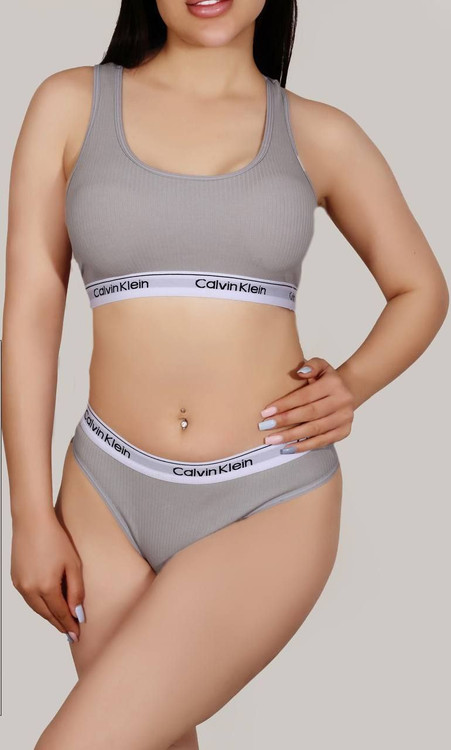 نیم تنه و شورت کبریتی زنانه کالوین کلاین EMA توسی